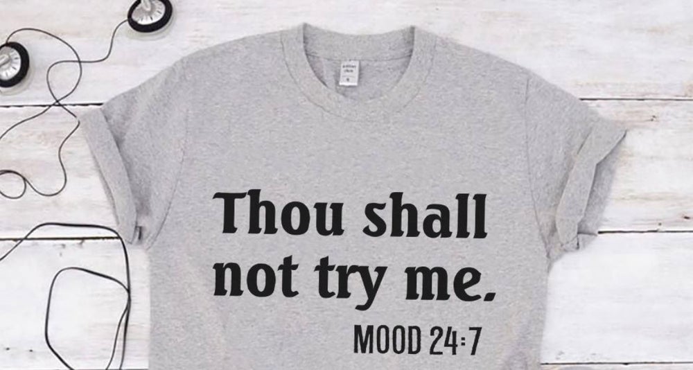 Thou shall NOT - Kustomindz Apparel