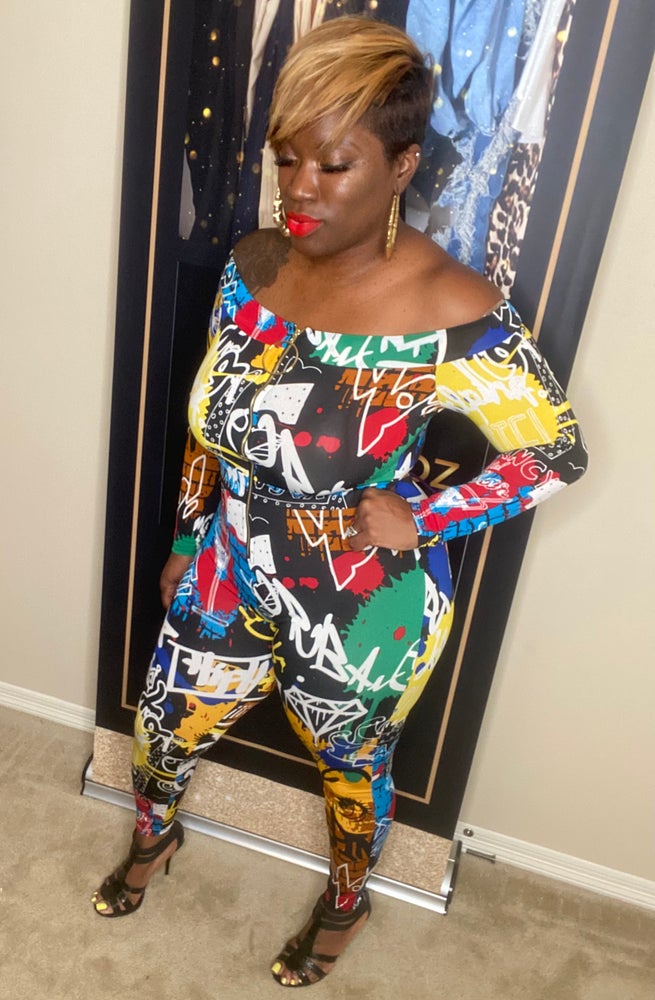 Living color jumpsuit - Kustomindz Apparel