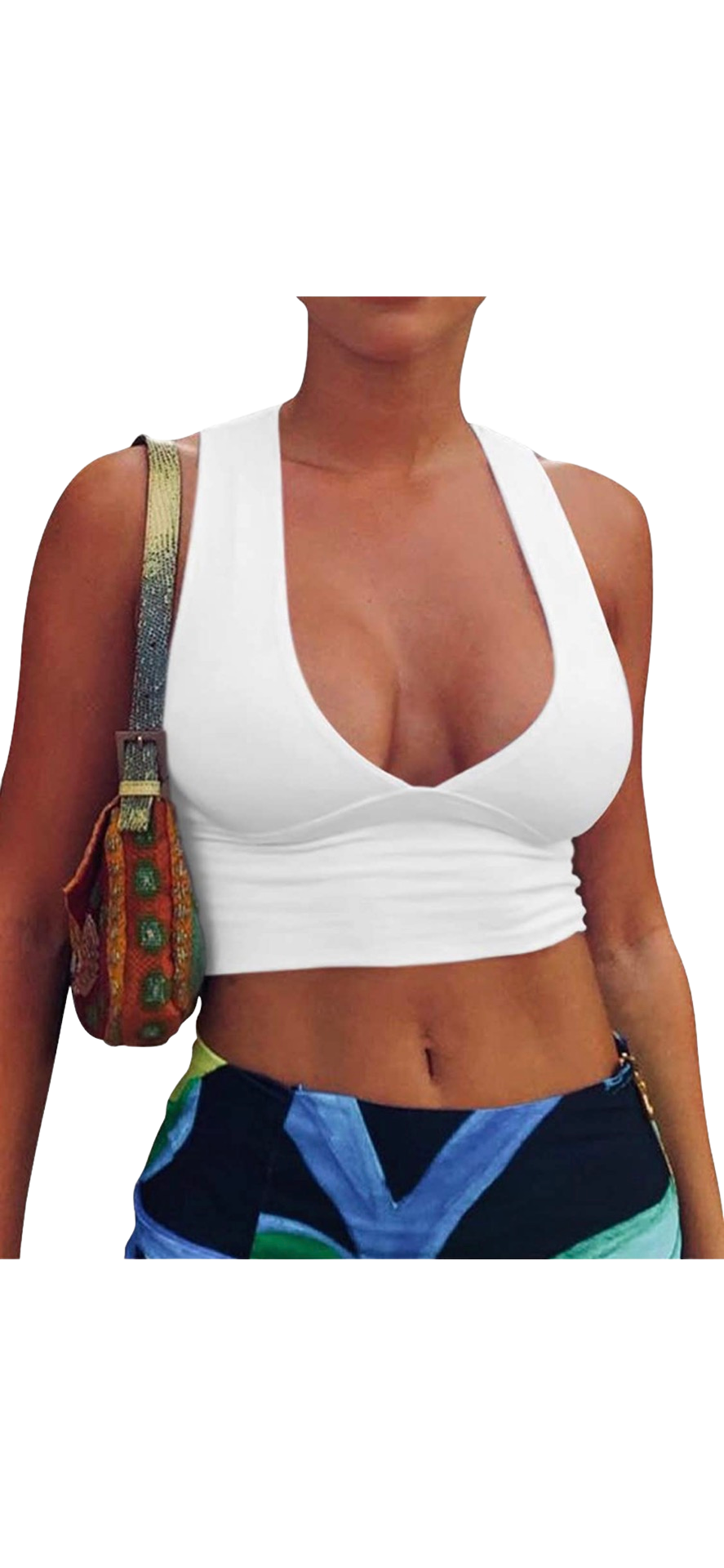White racer crop