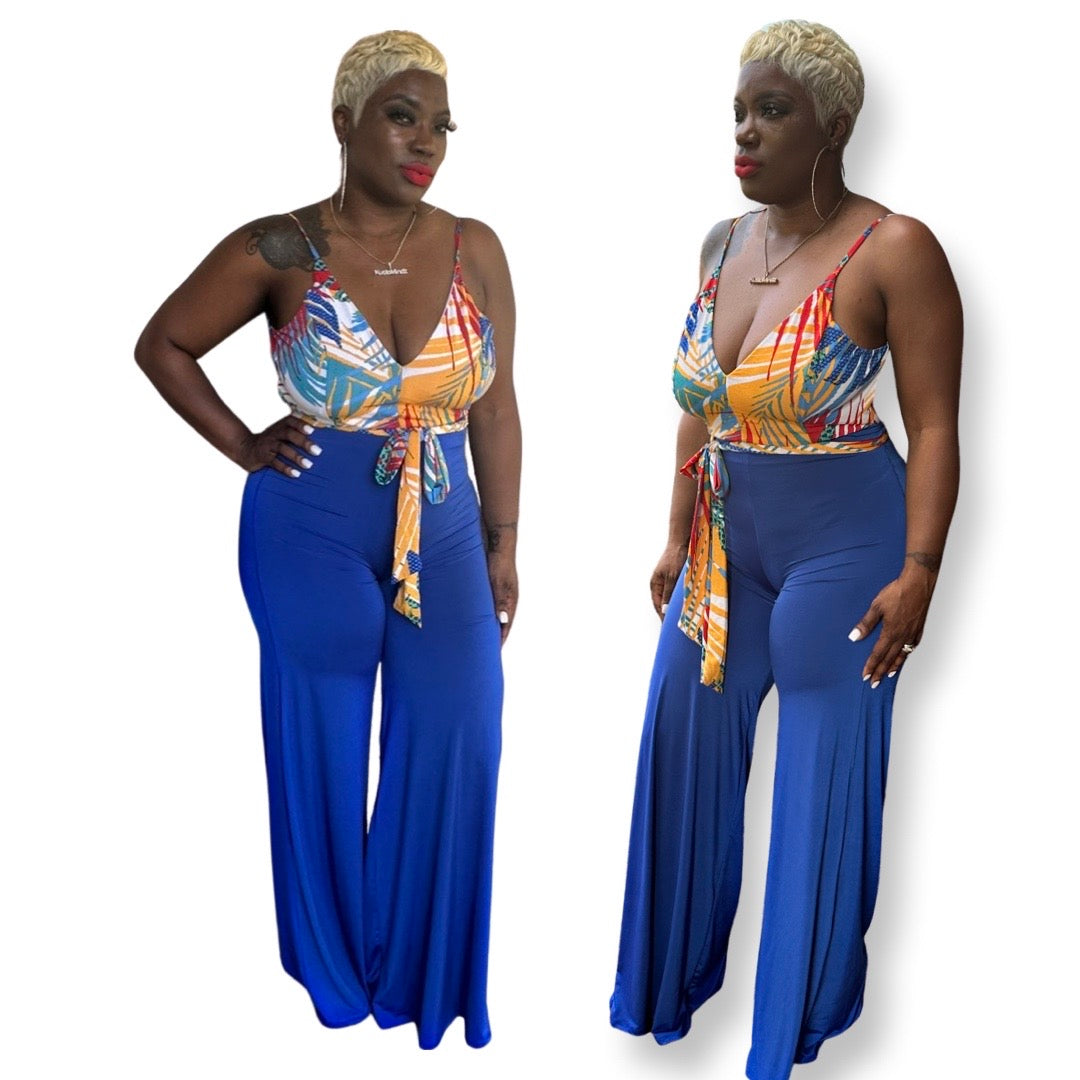 Blue Sahara jumpsuit