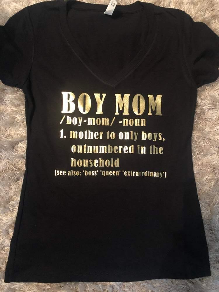 Boy Mom tee - Kustomindz Apparel