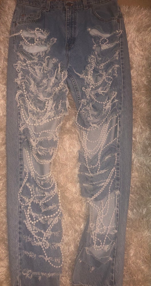 Pearl jeans ( boyfriend cut in picture) - Kustomindz Apparel