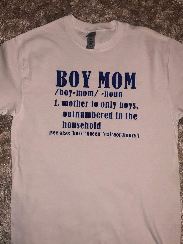 Boy Mom tee - Kustomindz Apparel