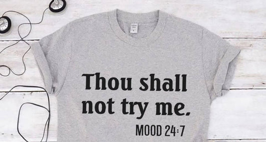 Thou shall NOT - Kustomindz Apparel