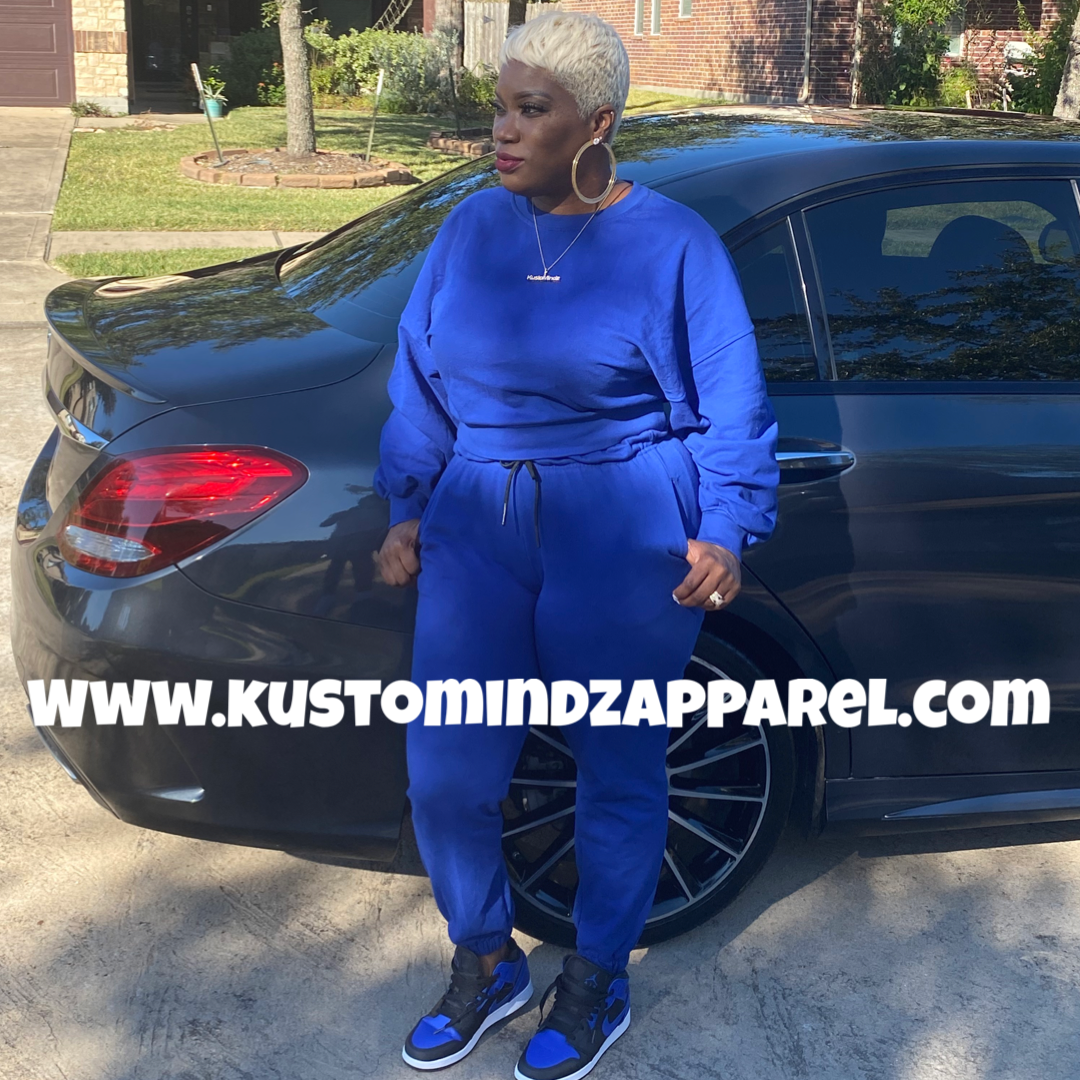 Blueberry tracksuit set