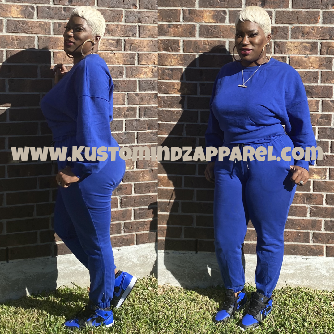 Blueberry tracksuit set